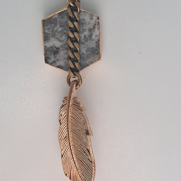 Beautifull Gray Druzy Stone Necklace - Picture 4 of 13